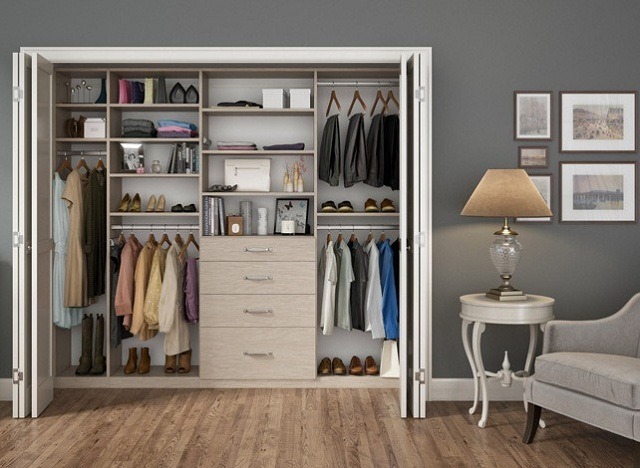 policové skrine, skrinky na topánky, pohovka