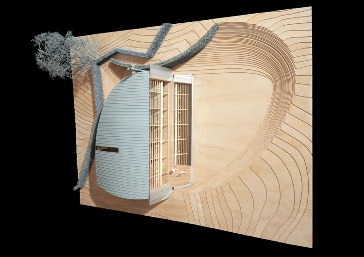 modelový dom projektový koncept architektúry