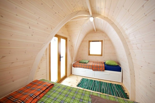 PODhotel Igloo má kapacitu 2 až 6 osôb