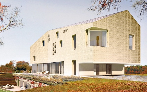 Pasívny dom Cambridge Passive House s udržateľnou architektúrou s nulovou spotrebou energie
