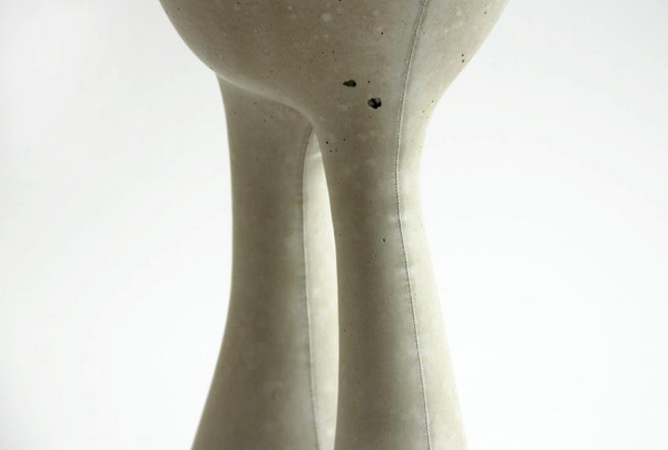 Sklolaminátový železobetónový nábytok moderné použitie-umelecké predmety