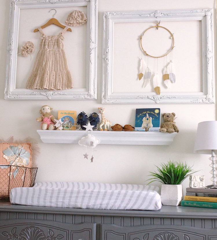 osvetlenie-detská izba-prebaľovací pult-lampa-stolná lampa-biela-dekorácia