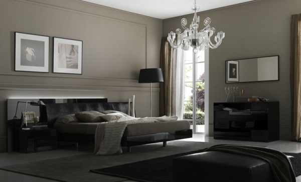 Osvetlenie v spálňovom lustri za doskou postele Osvetlenie-v-spálni-luster-za-posteľou-doska