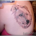 blanc loup tatouage - fotó avec un mode de réalisation du motif fini de 29032016 1