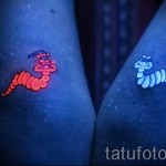 tatouage peinture blanche photo - une photo avec un mode de réalisation du motif fini de 29032016 1