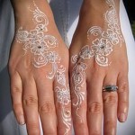 tetoválás fehér festék - fotó a 29032016 kész minta megtestesítőjével 1