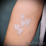 tetoválás fehér festék fotó - fotó a 29032016 kész minta megtestesítőjével 1