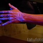 Fehér tetoválás - karcsontok