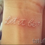 fehér tetoválások lányoknak - fotó a kész rajz egyik változatával a 29032016 -ból 4