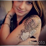 fehér tetoválások lányoknak - fotó a kész rajz egyik változatával a 29032016 -ból 9