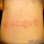 fehér tetoválások lányoknak - fotó a kész rajz egyik változatával, 29032016 12