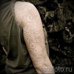 fehér tetoválóhüvely - fotó a kész rajz egyik változatával a 29032016 -ból 3