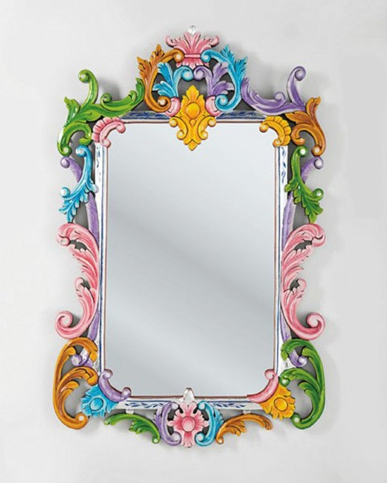 Nástenný zrkadlovo maľovaný rám-kolekcia Ibiza Nástenné zrkadlo-maľovaný-rám-kolekcia Ibiza