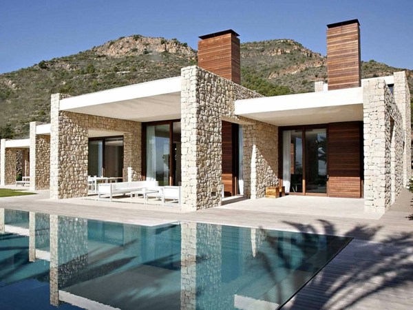 moderný dizajn domu