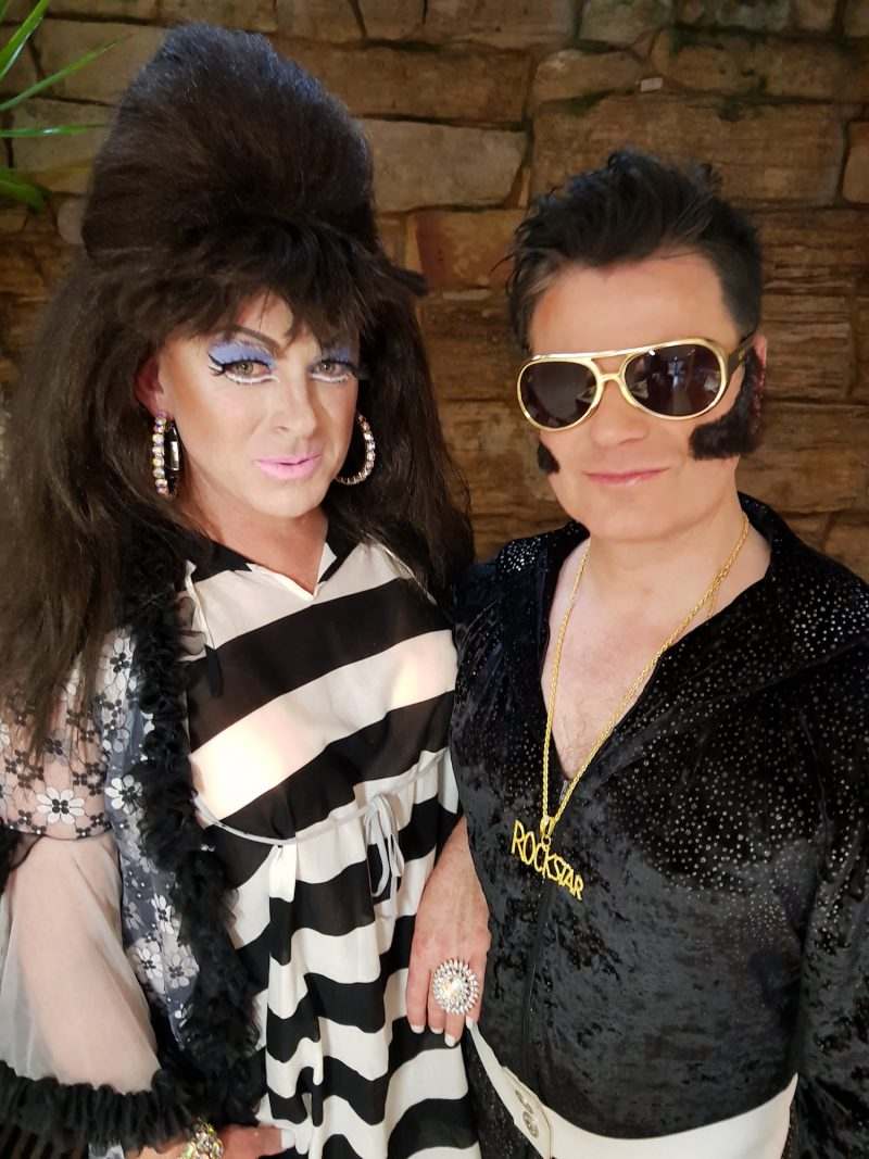 Kostým Elvisa Presleyho na silvestrovskú párty