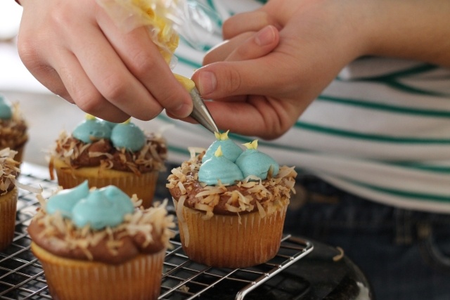 recept veľkonočné košíčky kuracie hniezdo žltý zobák piping bag recept veľkonočné košíčky mláďa hniezdo zobák potrubie taška