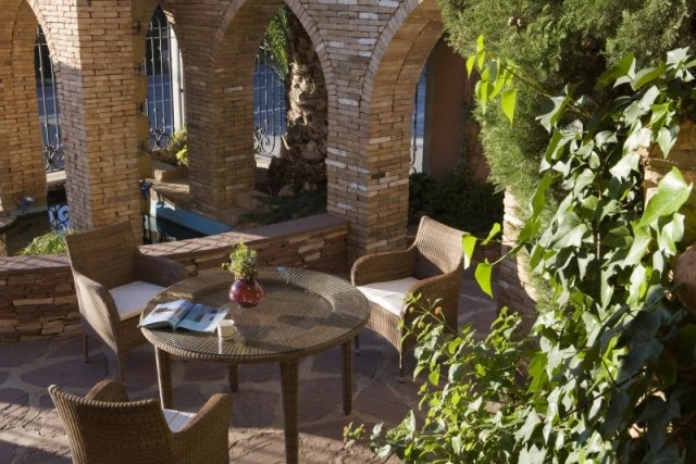 španielska záhrada rôzne záhradné štýly príklady terasa