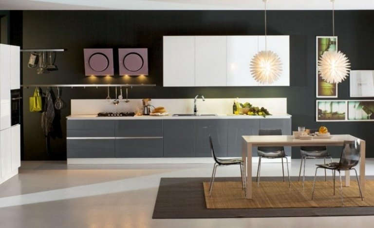 Best-Color-Kitchen-Anthracite-Wall-Ideas-Kitchen-Grey