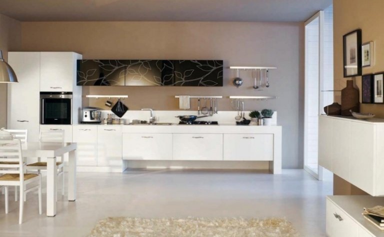 Best-Color-Kitchen-Taupe-Black-White