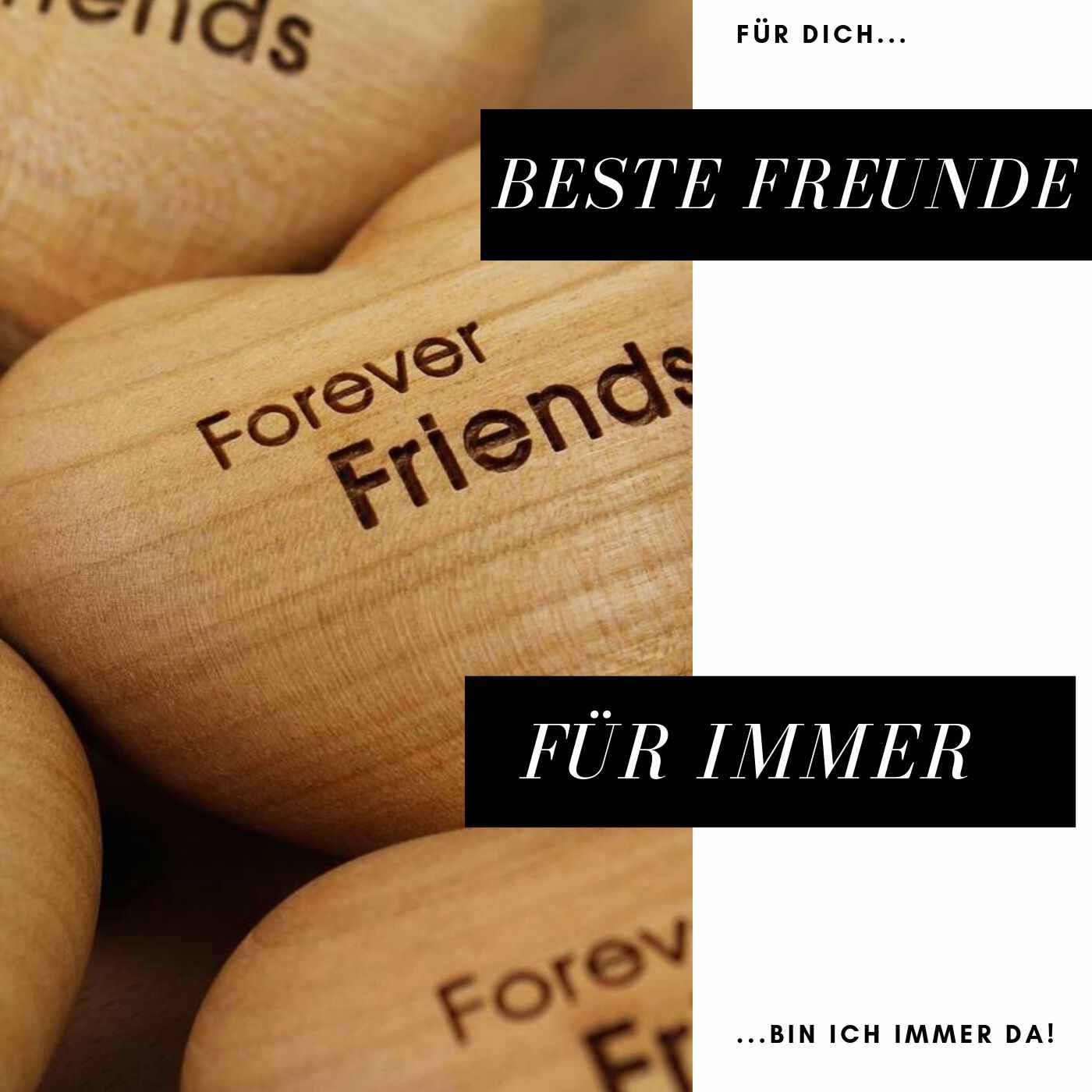 Obrázky najlepších priateľov, krátke nápady