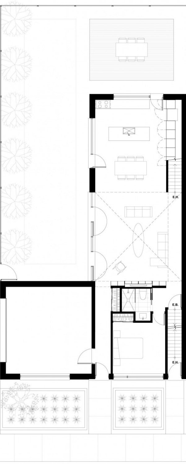 Plány domu Beaumont House Canada