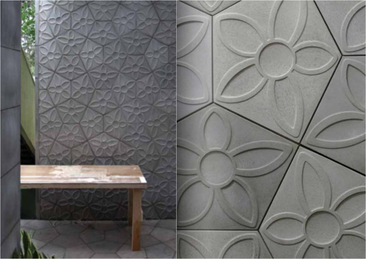 betón-dlažba-terasa-geometrická-kvetinová-stena