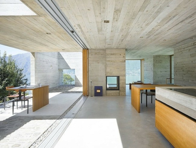 Drevený nábytok, svetlý interiér, puristický