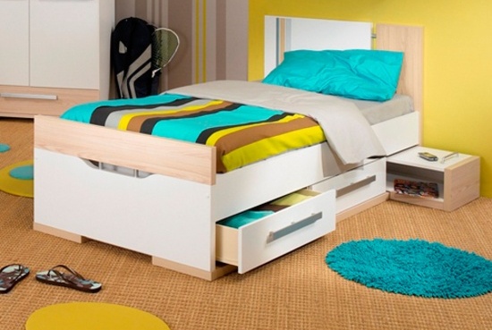 Posteľ s úložným boxom Box s posteľou