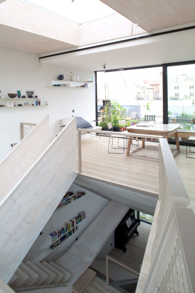 Interiérový dizajn cikcaková štruktúra, magický vzhľad, šikmý