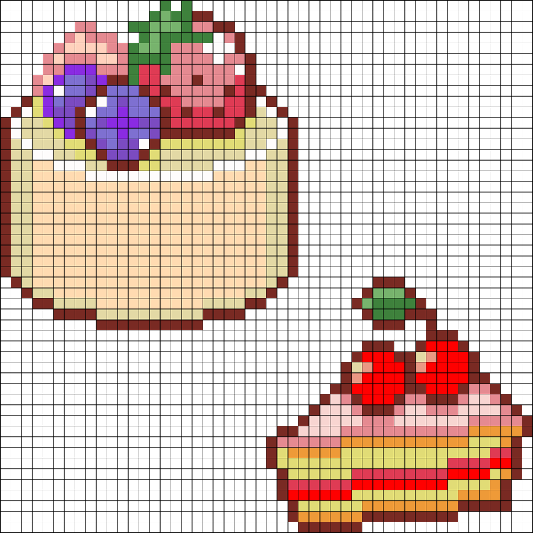 železné korálky-šablóny-tlač-koláč-koláč