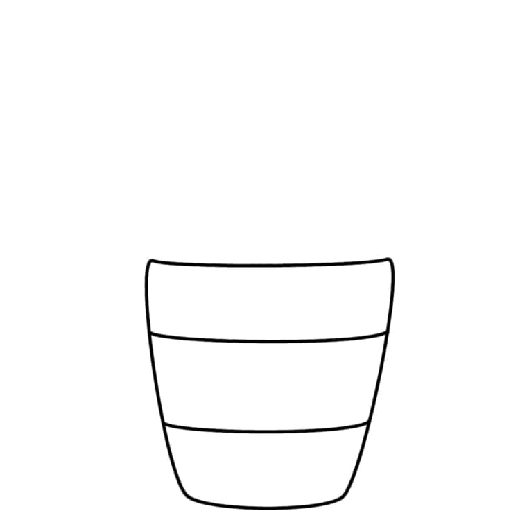 Kvetináč na vytlačenie a dizajn s kvetmi vyrobenými zo zostrujúcich sa zvyškov