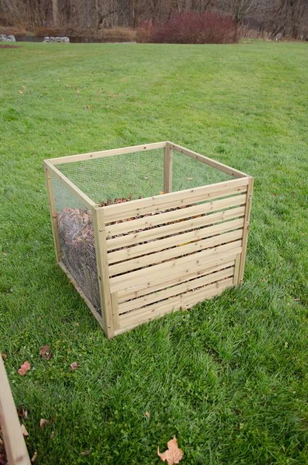 Tipy na stavbu dreveného kompostéra-organická záhrada Udržujte kompostér vyrobený z dreva, stavebné tipy, organickú záhradu