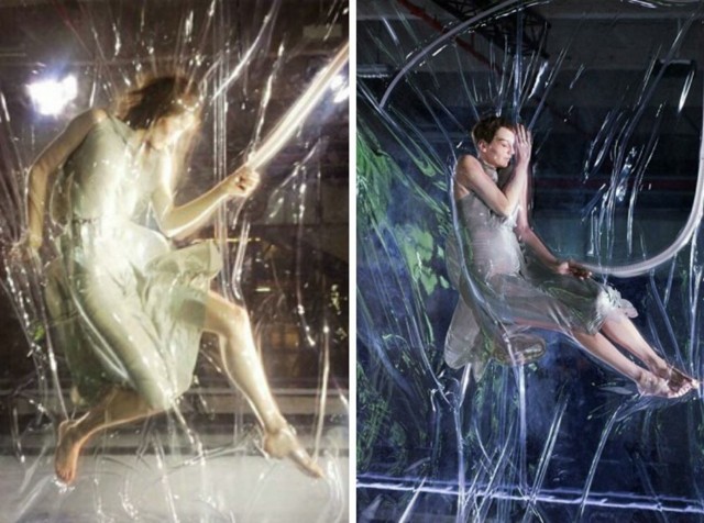 Embryá v maternici, predstavenie a show Womb Inspiration Collection