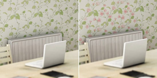 Na tapety citlivé na teplo použite špeciálny atrament