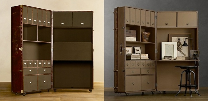 stolička blackhawk sekretárka hnedá vintage obrázky