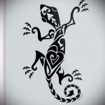 татуировка с блестящ гущер - пример за снимка от 24072016 1