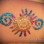 татуировка с блясък за деца - пример за снимка от 24072016 11