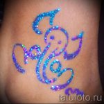 татуировка с блясък за деца - пример за снимка от 24072016 13