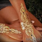 блестяща татуировка злато - пример за снимка от 24072016 6