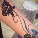 татуировка с блестяща роза - пример за снимка от 24072016 2