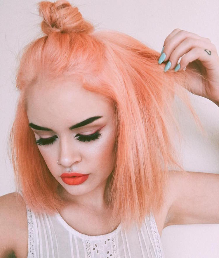 blorange-hair-color-light-stredne-dlhý-drdol