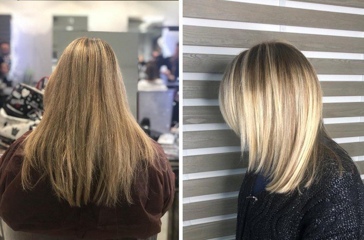 Blond vlasy s melírom rady balayage vlasy trend
