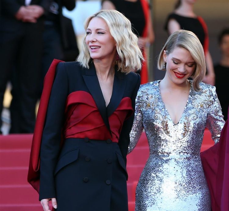 Cate Blanchett lob blond s vlnami