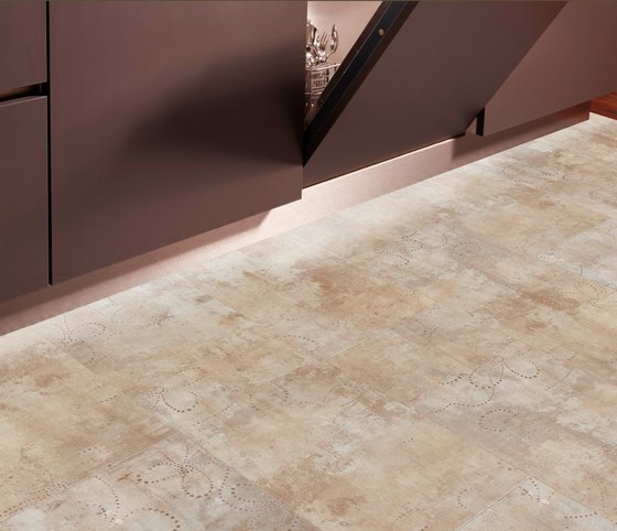 Vzor korkovej podlahy-béžovo-ružový