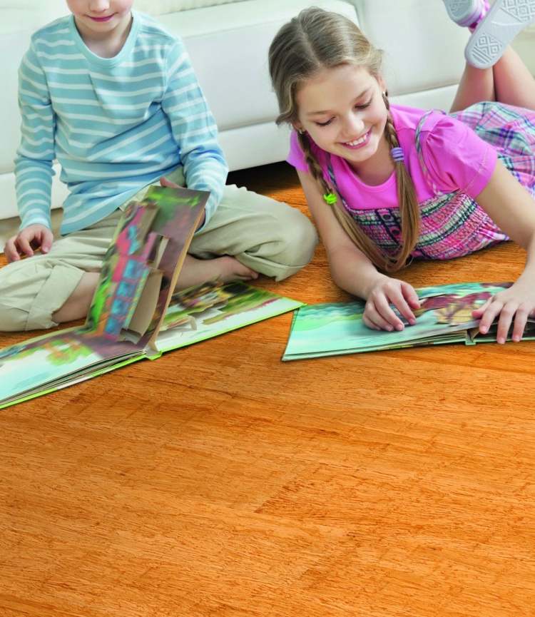 Podlaha-detská izba-vinyl-drevo-vzhľad-mäkký