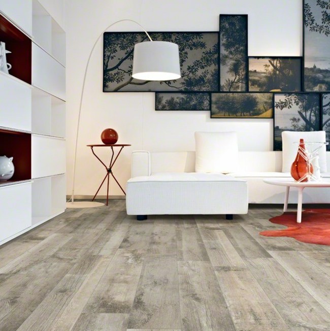 Laminátová dlažba moderná vnútorná stenová jednotka