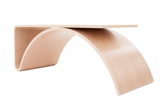 Drevený dizajnový kancelársky nábytok Minimalistický kancelársky stôl
