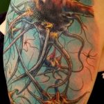 fototegning af en stor tatovering dateret 02.06.2018 №123 - tatovering i stor størrelse -