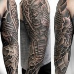 fototegning af en stor tatovering dateret 02.06.2018 №130 - tatovering i stor størrelse -