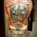 fototegning af en stor tatovering dateret 02.06.2018 №134 - tatovering i stor størrelse -